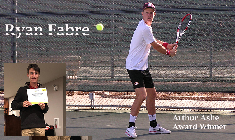 Fabre receives Arthur Ashe Award