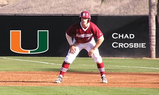 Crosbie to play at Miami
