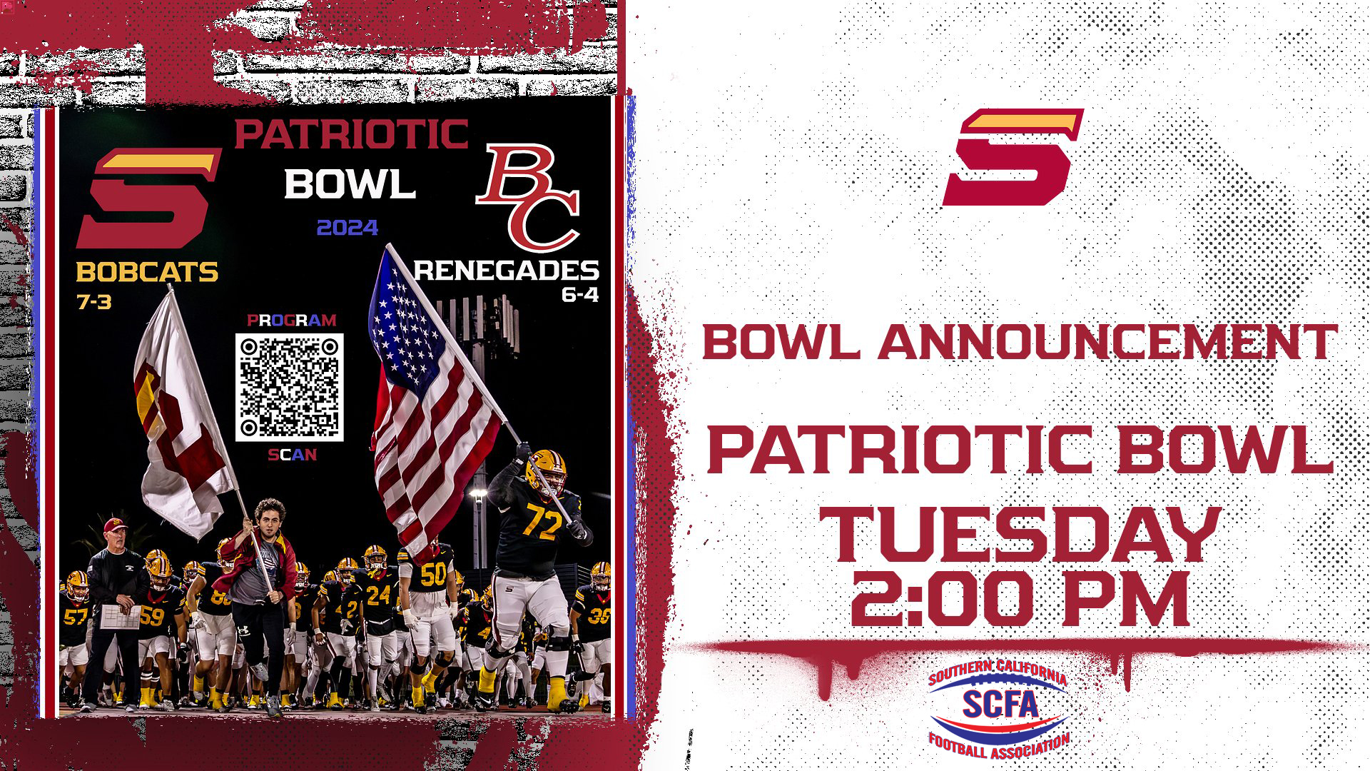 Saddleback to host Patriotic Bowl