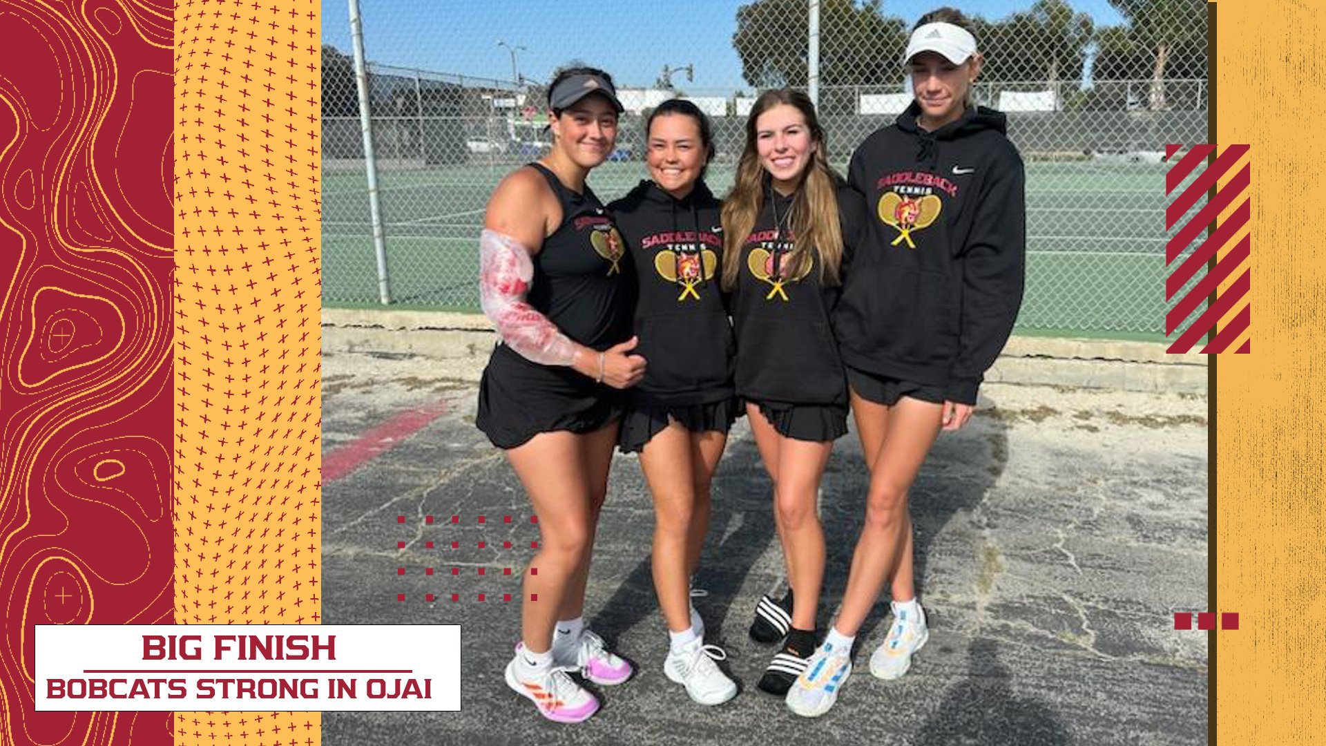 Women&rsquo;s tennis finishes strong