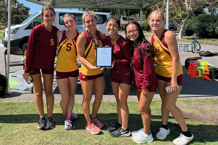Women harriers 2nd at GWC Invite